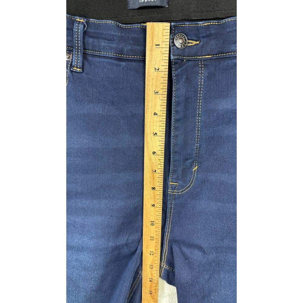 CURVE APPEAL NEW Women Jeans 22W Blue High Rise Skinny Comfort Waist Tummy Tuck - Picture 3 of 10
